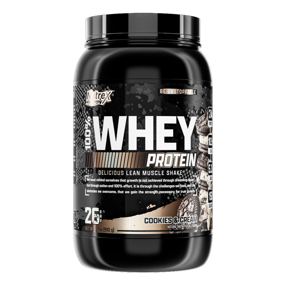 Nutrex Research, 100% Whey Protein, 900g, 26 Servings