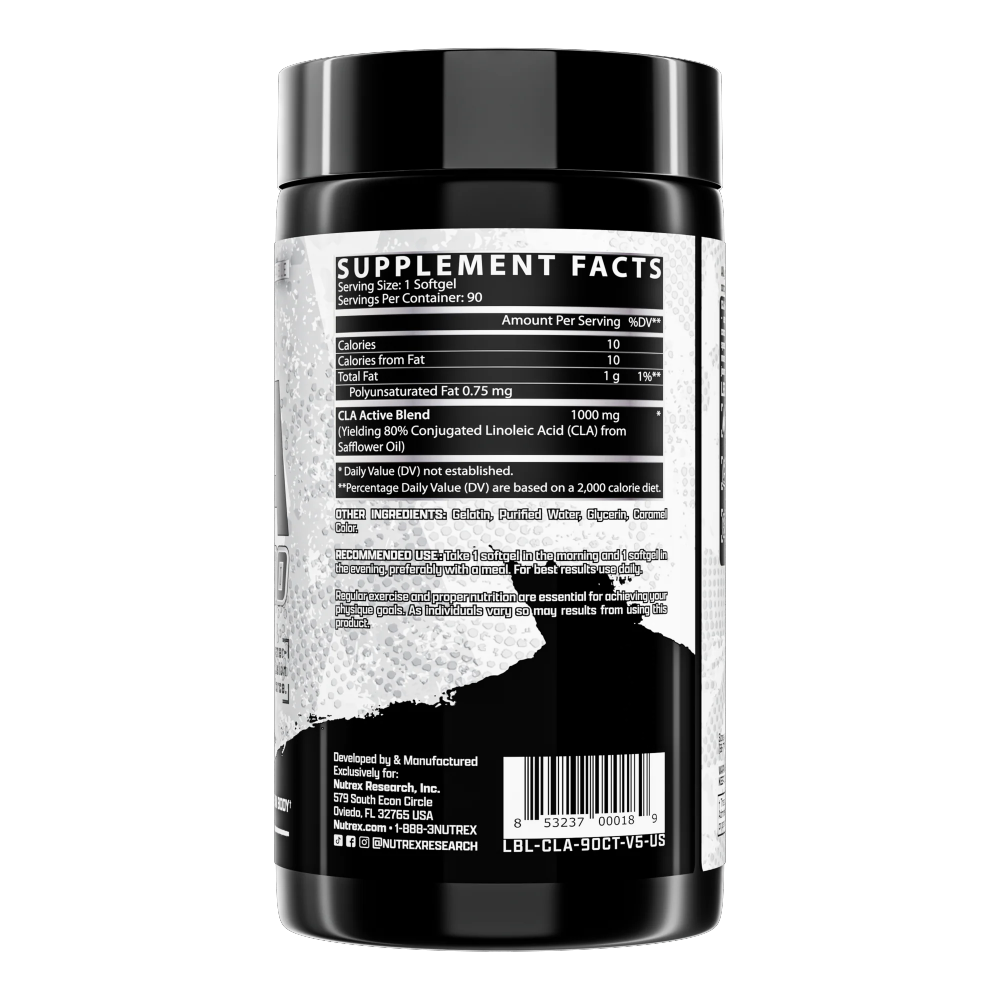 Nutrex Research, CLA 1000, 90 Softgels, 90 Servings
