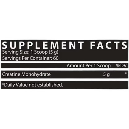 Nutrex Research, Creatine Hardcore, 300g, 60 servings