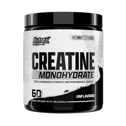 Nutrex Research, Creatine Monohydrate, Unflavored, 300g, 60 Serving