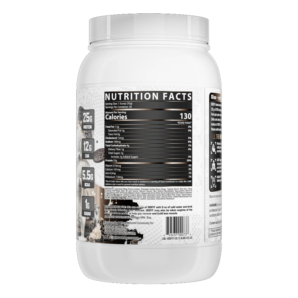 Nutrex Research, IsoFit, 1kg, 30 Servings