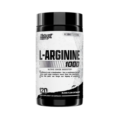 Nutrex Research, L-Arginine 1000, 120 Capsules, 60 Servings