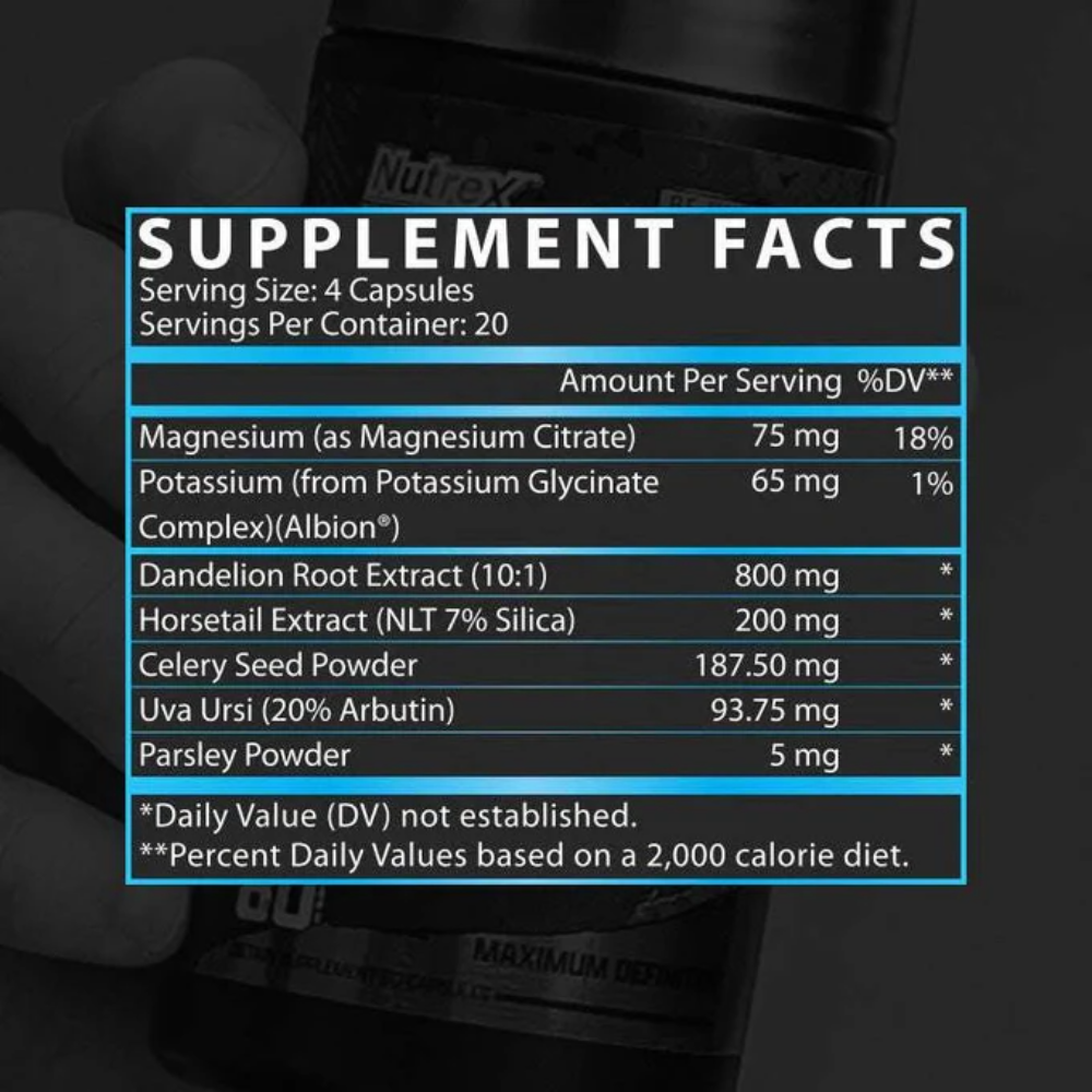 Nutrex Research, LIPO-6 Diuretic, 80 Capsules, 20 Servings