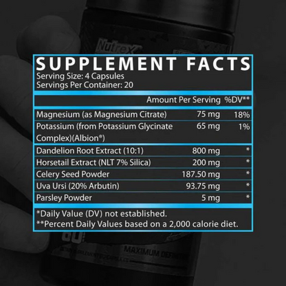 Nutrex Research, LIPO-6 Diuretic, 80 Capsules, 20 Servings