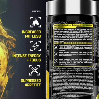 Nutrex Research, Lipo-6 Intense, 60 Capsules, 60 Servings