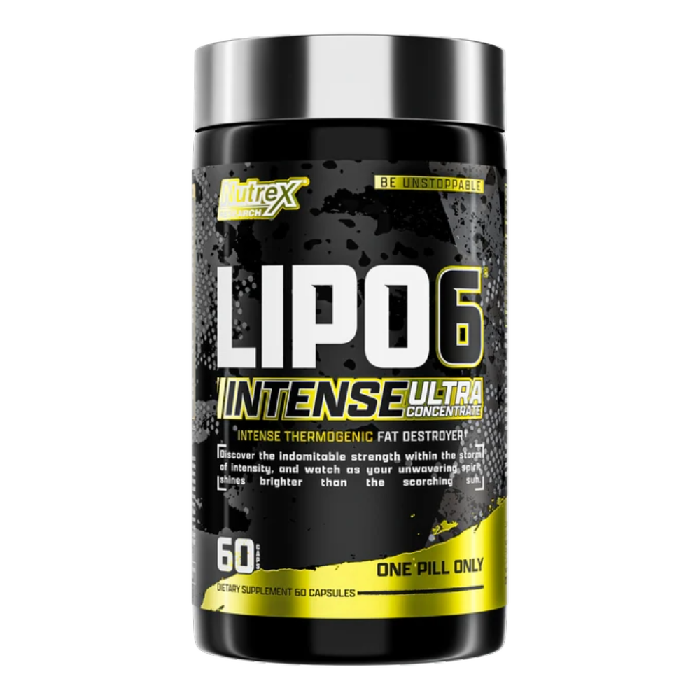 Nutrex Research, Lipo-6 Intense, 60 Capsules, 60 Servings