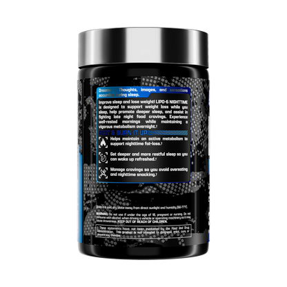 Nutrex Research, Lipo-6 Nighttime, 30 Capsules, 30 Servings