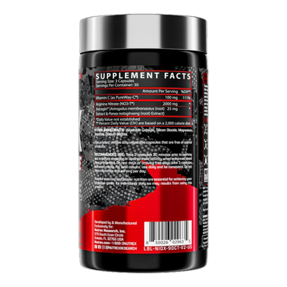 Nutrex Research, Niox, 90 Capsules, 30 Servings
