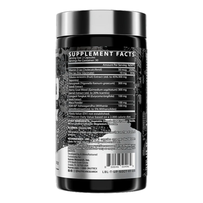 Nutrex Research, T-UP Max, 120 Capsules, 30 Servings