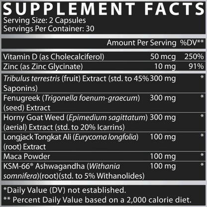 Nutrex Research, T-UP Max, 120 Capsules, 30 Servings