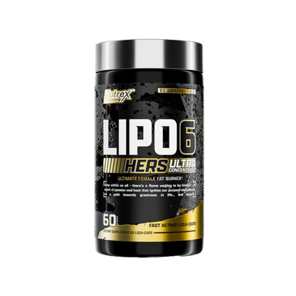 Nutrex research, Lipo-6 Hers, 60 Capsules, 60 Servings
