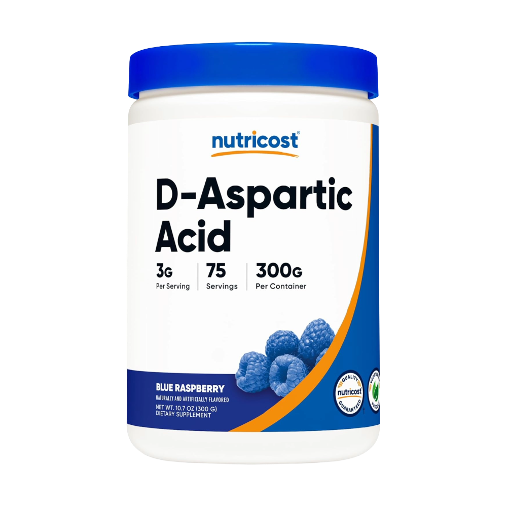 Nutricost, D-Aspartic Acid (DAA), 300G, 75 Servings