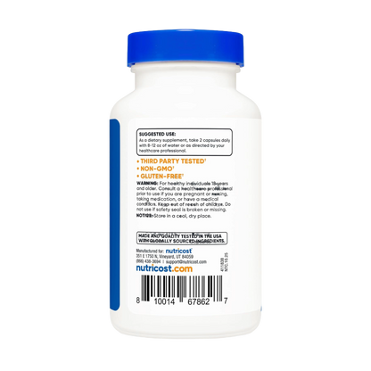 Nutricost, Shilajit Extract with Naturally Occuring Fulvic Acid, 120 Capsules, 60 Servings