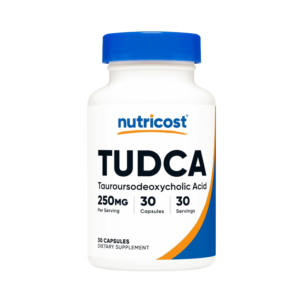 Nutricost, Tudca 250mg (Tauroursodeoxycholic Acid), 30 Capsules, 30 Servings