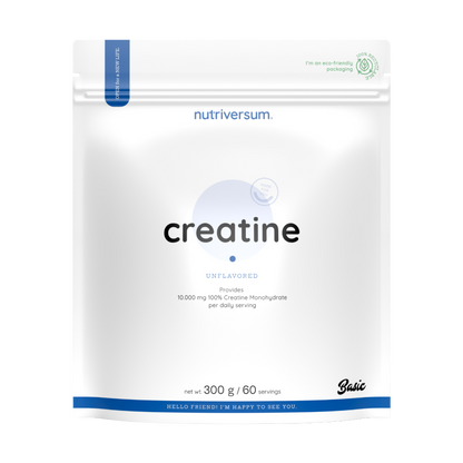 Nutriversum, Creatine Monohydrate, Unflavored, 300g, 60 Servings