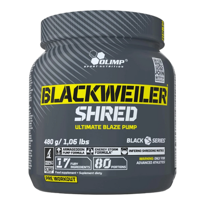 Olimp, Blackweiler Shred, 480g, 80 Servings