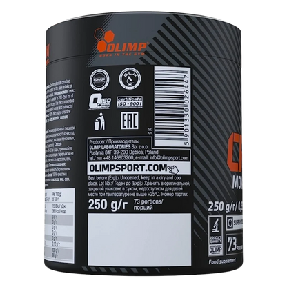 Olimp, Creatine Monohydrate, 250g, 73 Servings