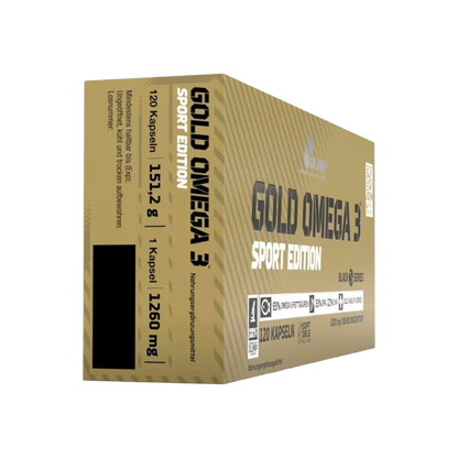 Olimp, Gold Omega 3 Sport Edition, 120 Capsules, 120 Servings