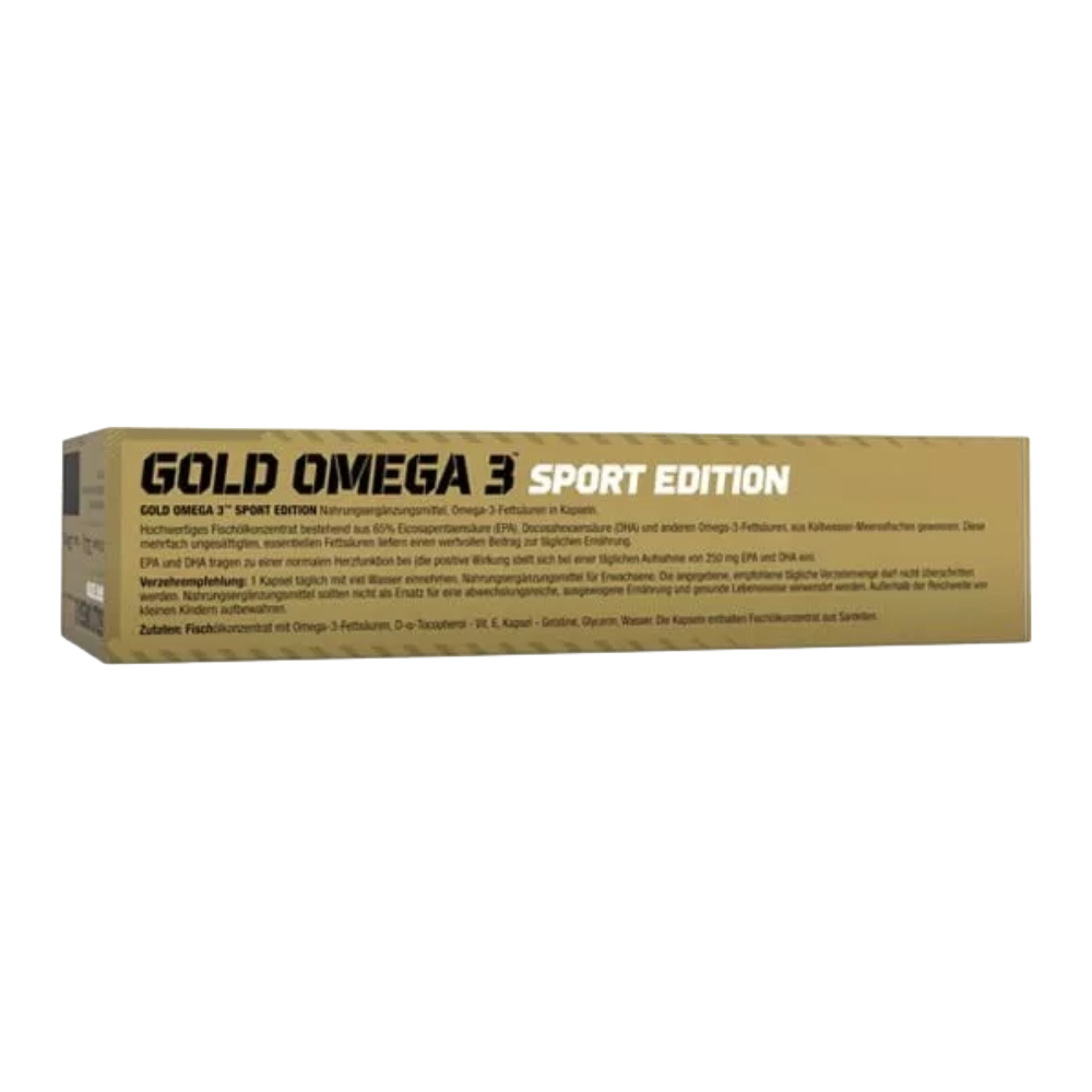 Olimp, Gold Omega 3 Sport Edition, 120 Capsules, 120 Servings