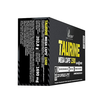Olimp, Taurine Mega Caps 1500, 120 Capsules, 120 Servings