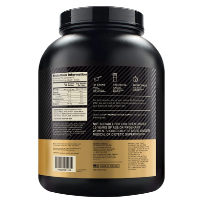 Optimum Nutrition, GOLD STANDARD 100% Isolate, 2.27kg, 76 Servings