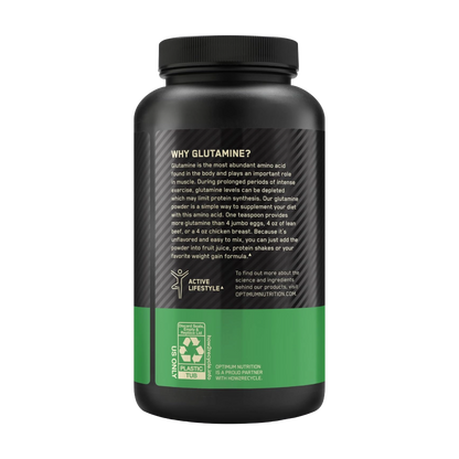 Optimum Nutrition, Glutamine Powder, 300G, 58 Servings