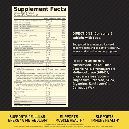 Optimum Nutrition, Opti-Men, 150 Tablet, 50 Servings
