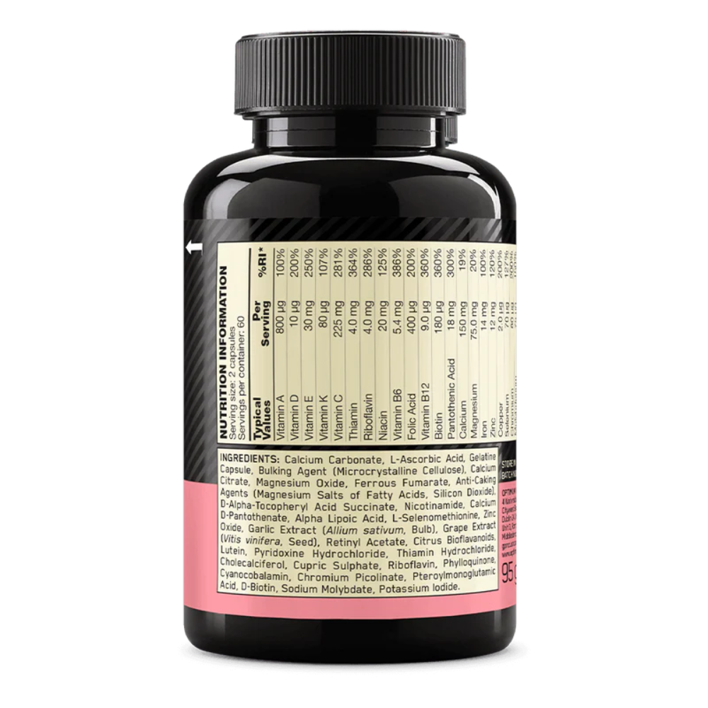 Optimum Nutrition, Opti-Women, 120 Capsules, 60 Servings