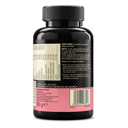 Optimum Nutrition, Opti-Women, 120 Capsules, 60 Servings