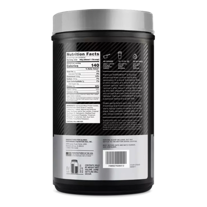 Optimum Nutrition, Platinum Hydro Whey, 800g, 20 Servings