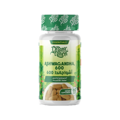 Organic Nation, Ashwagandha, 60 Tablets, 30 Servings