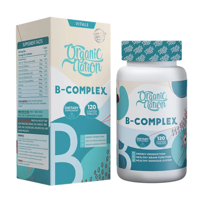 Organic Nation, B-complex, 120 Capsules, 120 Servings