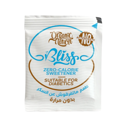 Organic Nation, Bliss Zero Calorie Sweetener, 30 Sachets