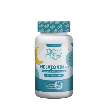 Organic Nation, Fast Dissolving Melatonin, 5mg, 60 Tablet, 60 servings