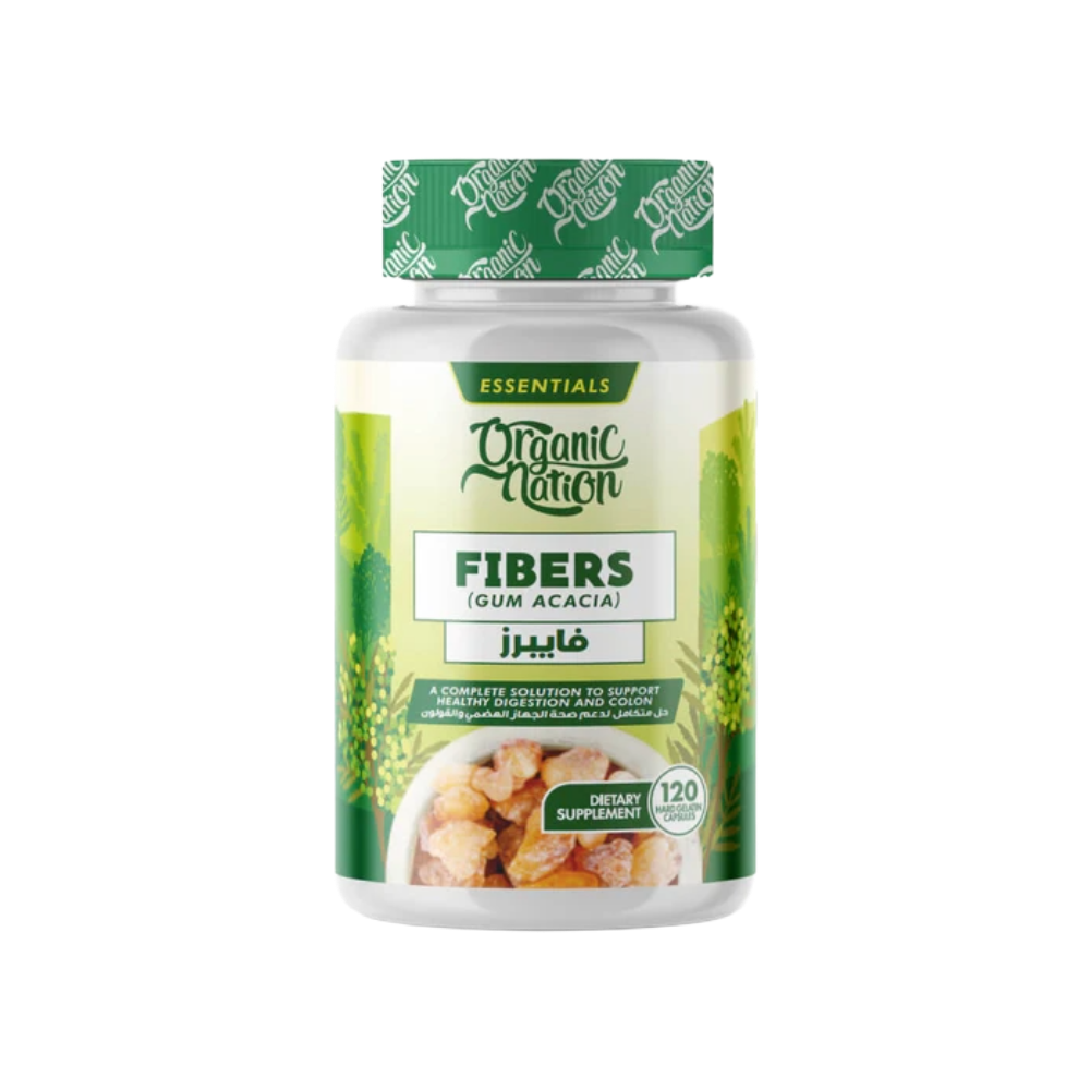 Organic Nation, Fibers, 120 Capsules, 30 Servings