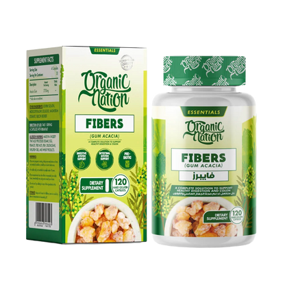 Organic Nation, Fibers, 120 Capsules, 30 Servings