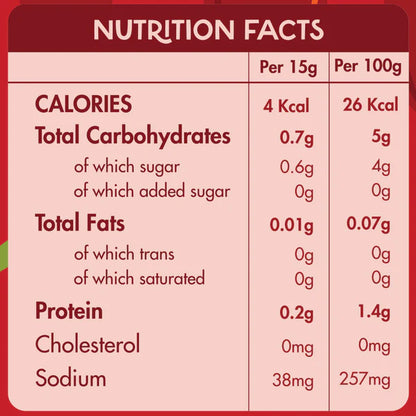 Organic Nation, Guilt Free Hot Ketchup, Zero Added Sugar, 350Ml