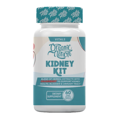 Organic Nation, Kidney Kit, 60 Tablets, 60 Servings