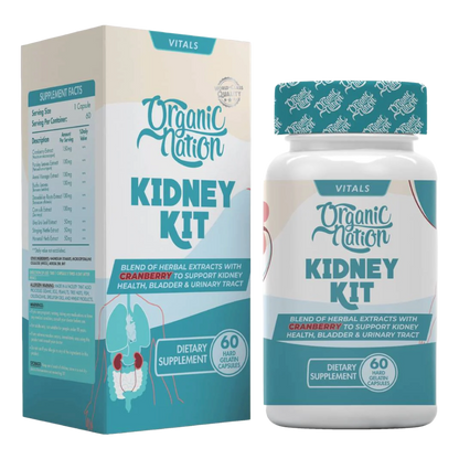 Organic Nation, Kidney Kit, 60 Tablets, 60 Servings