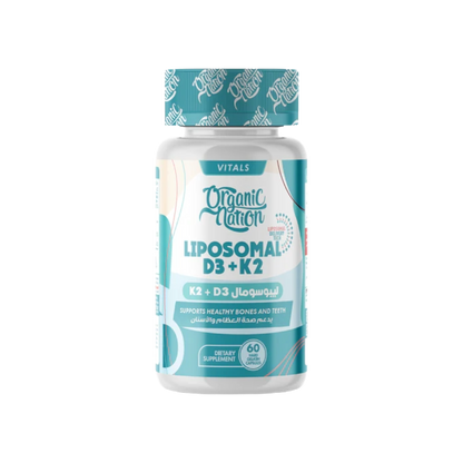 Organic Nation, Liposomal D3+K2, 60 Capsules, 60 Servings