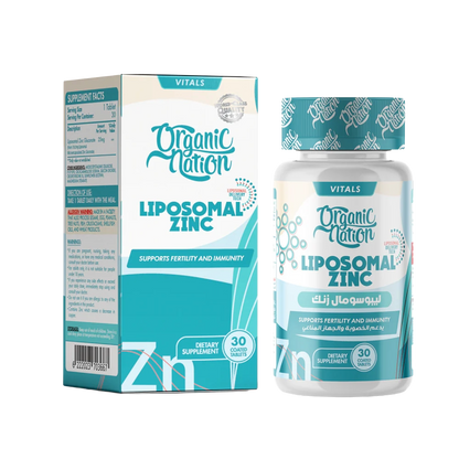 Organic Nation, Liposomal Zinc Gluconate, 30 Tablets, 30 Servings