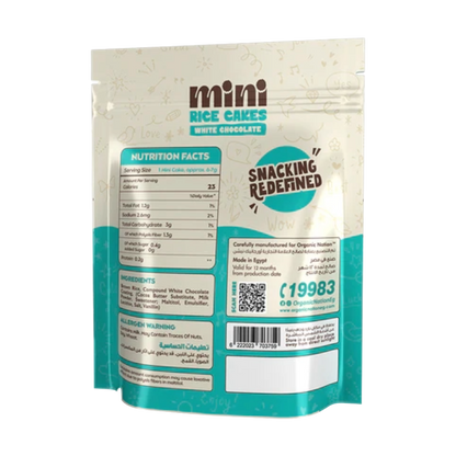 Organic Nation, Mini Rice cakes coated, 40GM