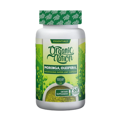 Organic Nation, Moringa Oleifera, 60 Capsules, 60 Servings