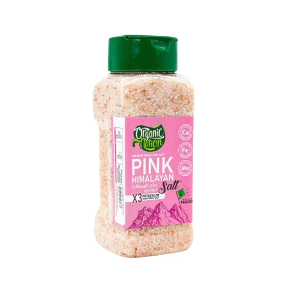 Organic Nation, Pink Himalayan Salt, 200G