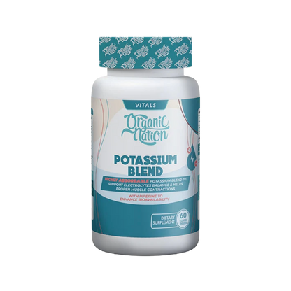 Organic Nation, Potassium Blend, 60 Tablets, 60 Servings
