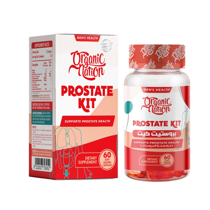 Organic Nation, Prostate Kit, 60 Capsules, 30 Servings