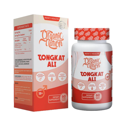 Organic Nation, Tongkat Ali, 300mg, 60 coated Tablets, 60 Serving