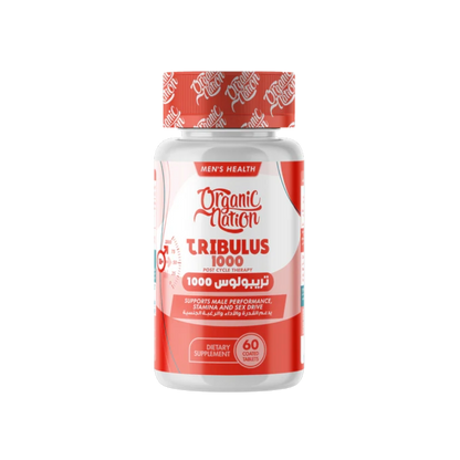 Organic Nation, Tribulus, 1000mg, 60 Coated Tablet, 60 Servings