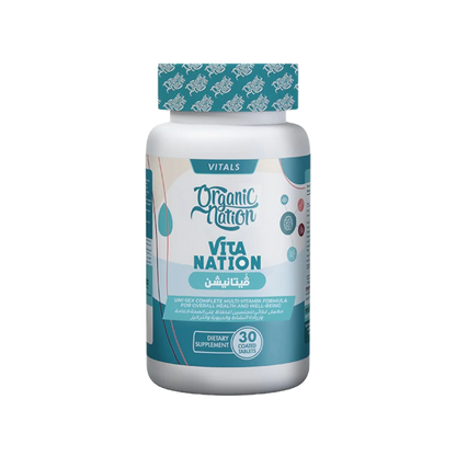Organic Nation, VitaNation, 30 Coated Tablets, 30 Servings
