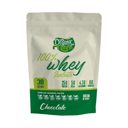Organic Nation, Whey Isolate, 1kg, 30 Servings